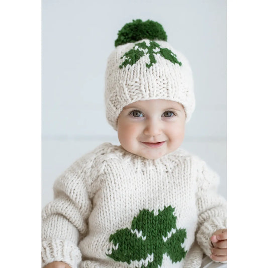 Huggalugs Shamrock Beanie Hat