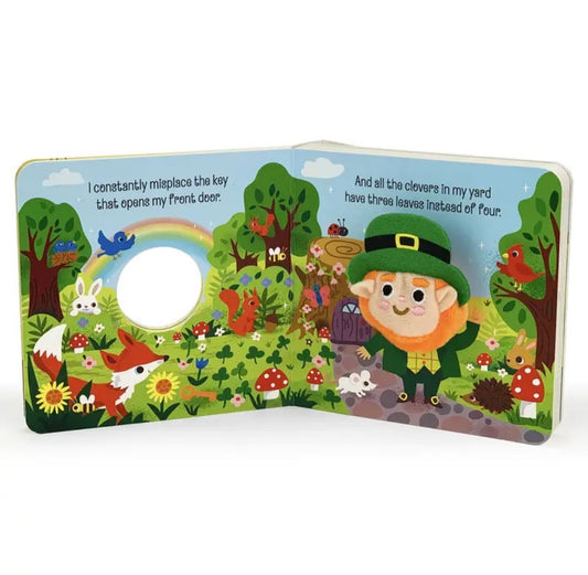 Happy Leprechaun Finger Puppet