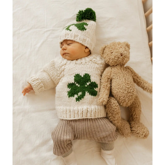 Huggalugs Shamrock Crew Sweater