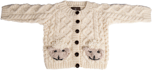 Baby Shepley Aran Cardigan