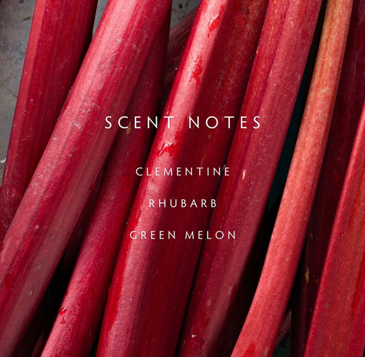 Linnea's Rhubarb Candle