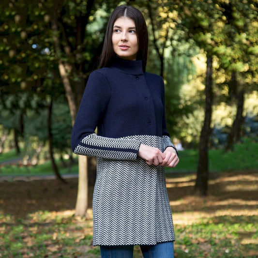 Saol Ladies Herringbone Coat