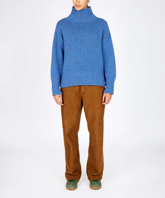 IrelandsEye Women's Paige Polo Neck Sweater
