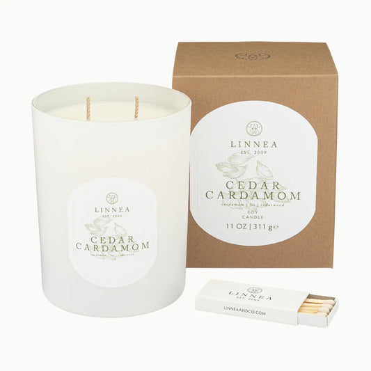 Linnea's Cedar Cardamom Candle