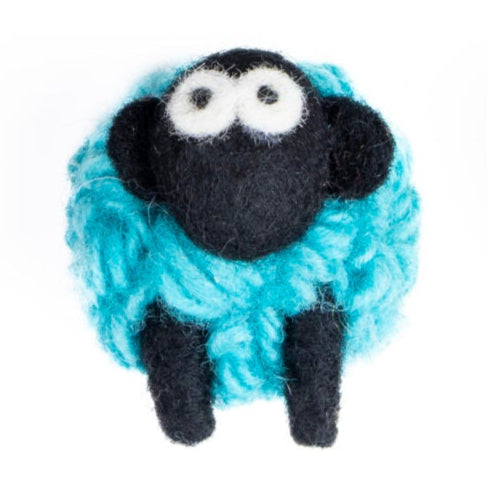 Small Sheep Magnet Multi Primary Colors