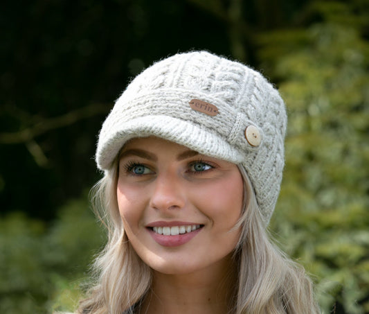 Erin Knitwear Peak Hat