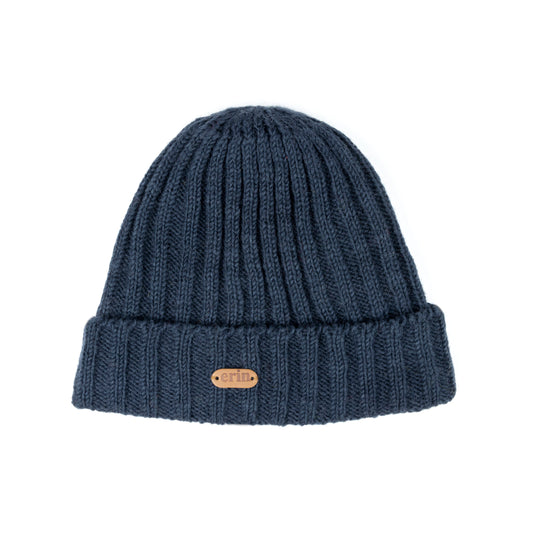 Erin Knitwear Rib Pull On Hat with Cuff