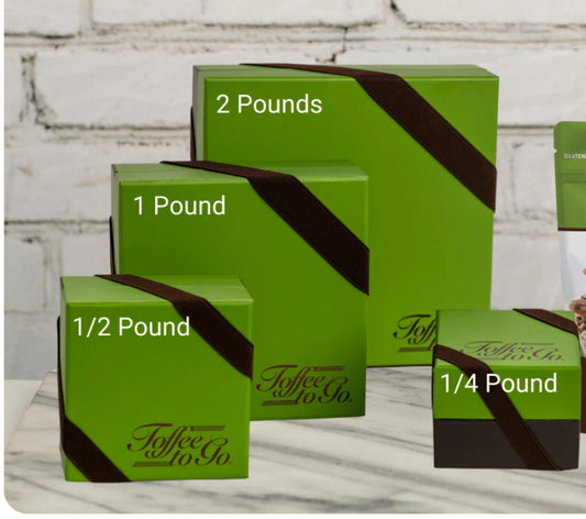 Toffee To Go Milk Chocolate and Almond Toffee