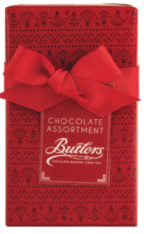 Butler's Red Gift Wrapped Boxed Chocolates