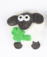 Small Sheep Magnet Shamrock