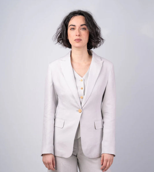 Celtic Tweed Women's Linen Blazer