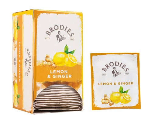 Brodies Lemon & Ginger Tea Infusion
