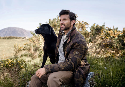 Dubarry Carrickfergus Men's Waxed Jacket Limited Edition - Brown Camo