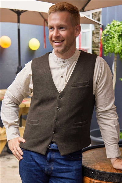 Lee Valley Men's Wool Tweed Waistcoat