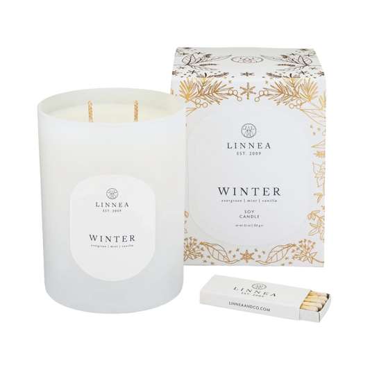 Linnea's Winter Candle
