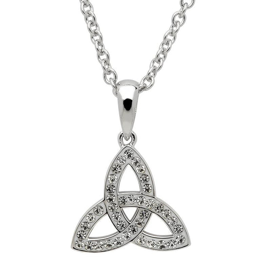 ShanOre SS Swarovski Small Trinity Necklace