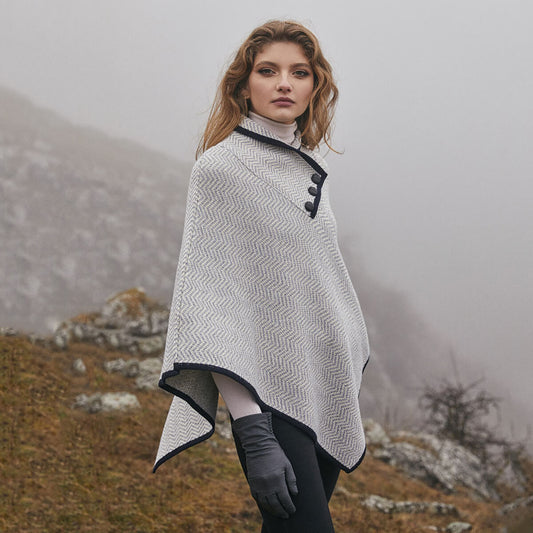 Saol Ladies Herringbone Cape