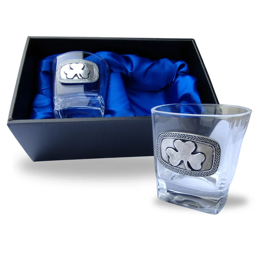 Mullingar Pewter Whiskey Glass Set