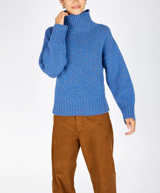 IrelandsEye Women's Paige Polo Neck Sweater