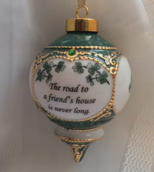 Victorian Ornament Road to a Friend's Cottage