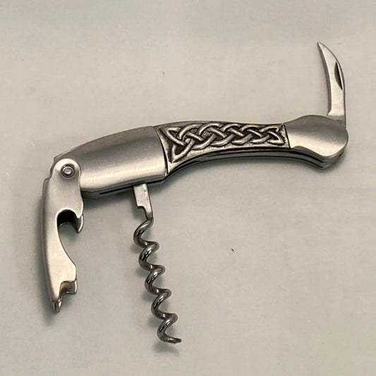 Mullingar Pewter Heavy Celtic Corkscrew