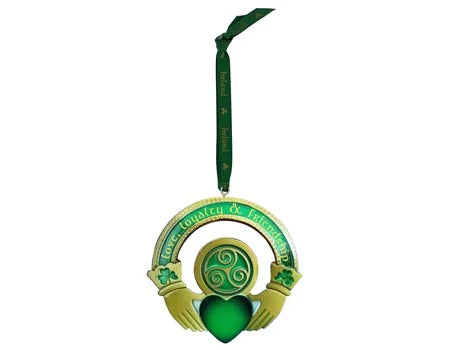 Claddagh Hanging Ornament - Celtic Spirit Spiral