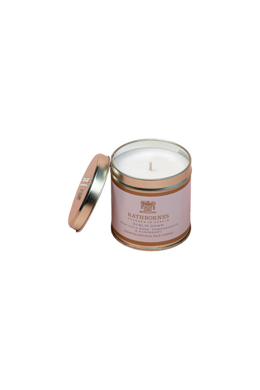 Rathbornes Classic Dublin Dawn Candle - 1 Wick Tin