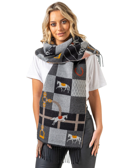 Acrylic Horse Scarf