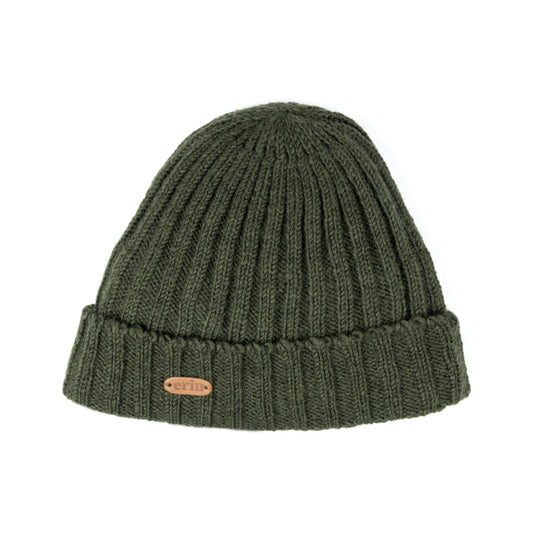 Erin Knitwear Rib Pull On Hat with Cuff