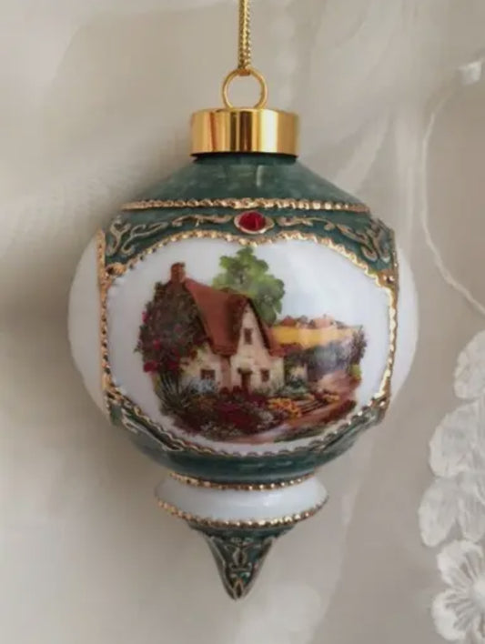Victorian Ornament Road to a Friend's Cottage