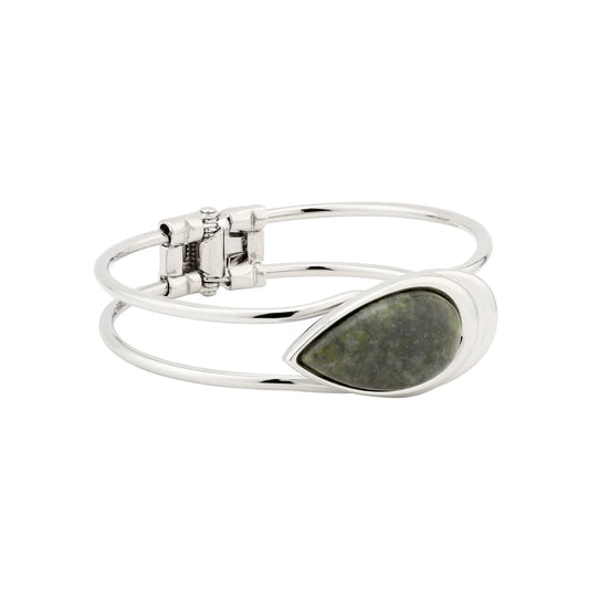 Solvar Rhodium Connemara Oval Bracelet