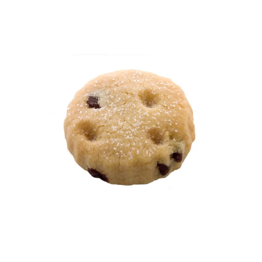 Shortbread House Orange and Dark Chocolate Round Shortbread Box