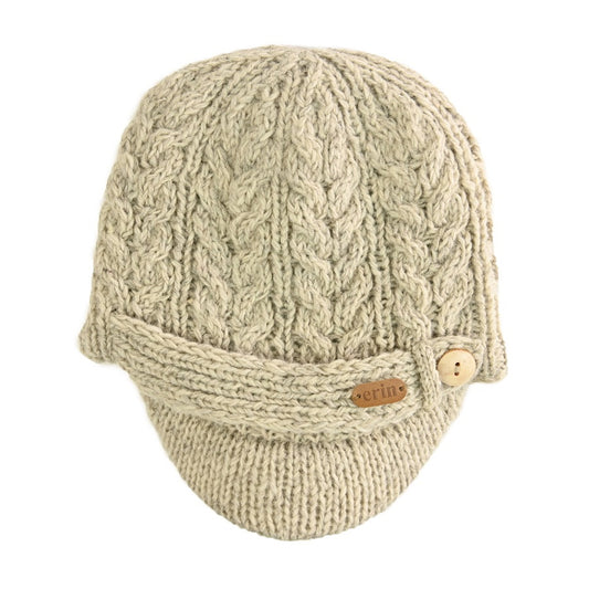Erin Knitwear Peak Hat