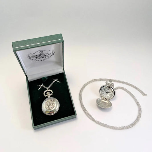 Mullingar Pewter Ladies Pocket Watch