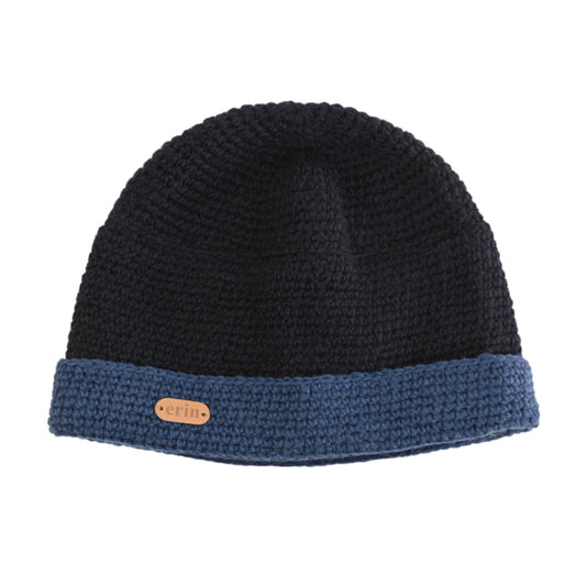 Erin Knitwear Men's Crochet Turn Up Hat
