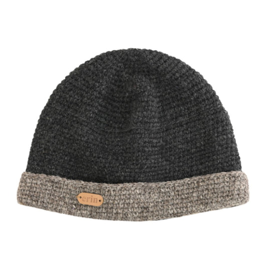 Erin Knitwear Men's Crochet Turn Up Hat