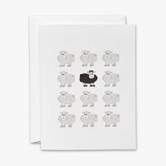 Black Sheep Greeting Cards