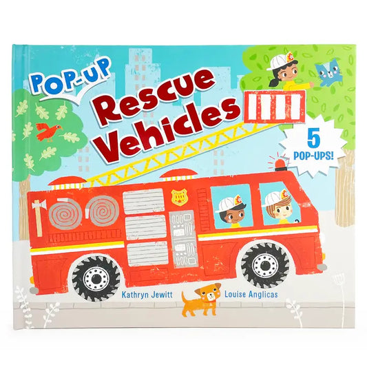 Pop-Up Rescue Vehicles Interactive Board Book
