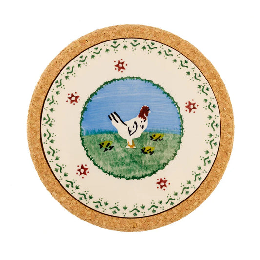 Landscape Trivet - Hen