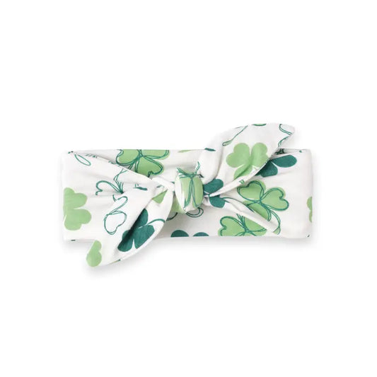 Baby Girl Shamrock Cotton Headband