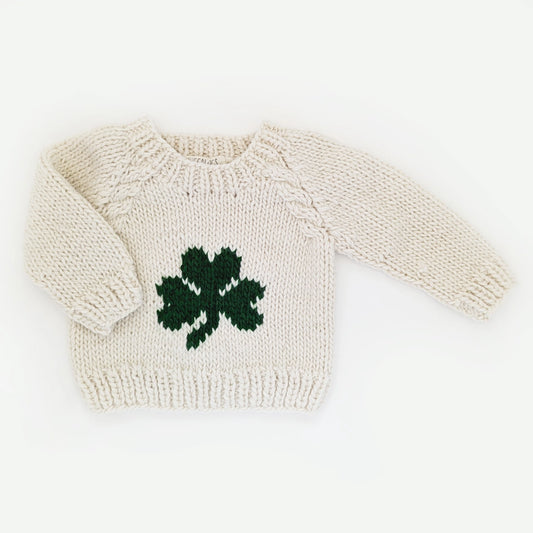 Huggalugs Shamrock Crew Sweater