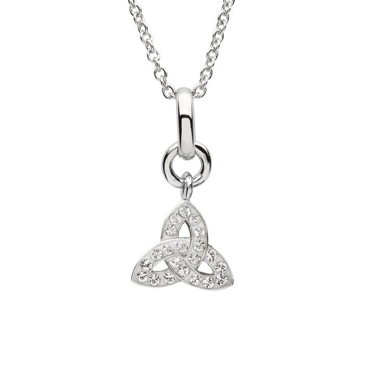 ShanOre SS Swarovski Tiny Trinity Necklace