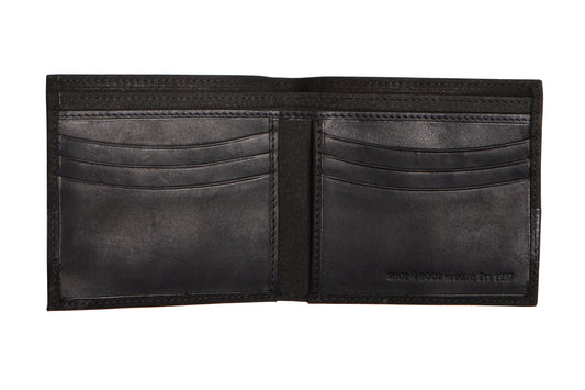 Grafton Leather Wallet in Black