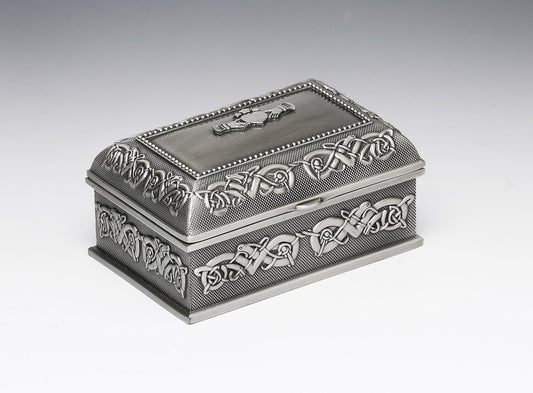 Mullingar Pewter Small Claddagh Jewelry Box