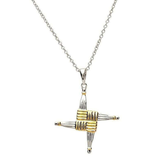 ShanOre Silver St. Brigid Cross