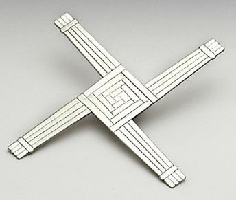 Mullingar Pewter St. Brigid's Cross